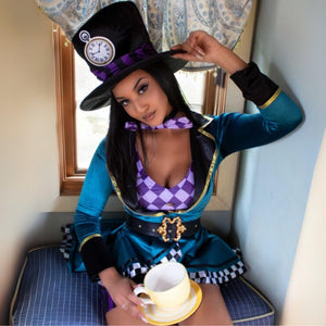 Mad Hatter 5-Piece Women's Costume — view 28