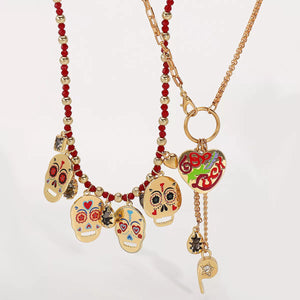 18K Gold-Plated Halloween Charm Necklace — view 7