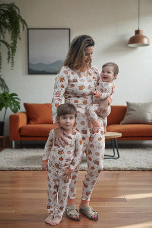 Pumpkin Spice (Convertible Zip Footies) — view 4