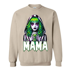 Halloween Spooky Mama Sweatshirt – Cool & Funny Mom Gift — view 7
