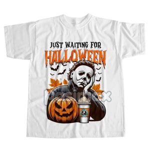 Halloween Horror Anime T-Shirt - Spooky Japanese Graphic Tee, Edgy Fall Wear — view 8