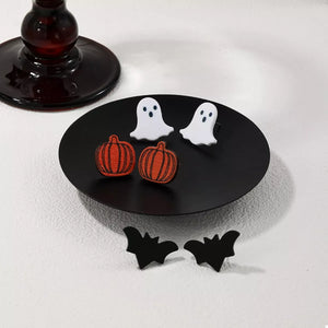 3 Piece Halloween-Themed Stud Earrings — view 2