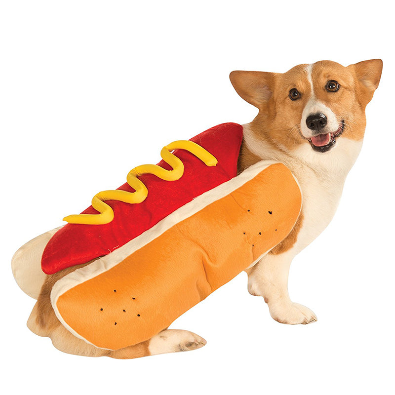Funny Dog Costume - Hot Dog Design Pet Apparel