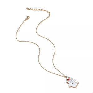 Halloween Cute Ghost Pendant Necklace — view 5