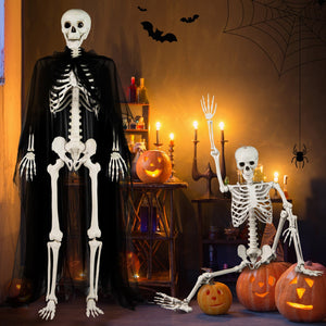 5.4 FT Halloween Skeleton Decoration Life Size Large Skeleton — view 1