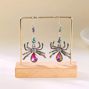 Halloween Spider Dangle Earrings — view 6