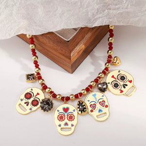 18K Gold-Plated Halloween Charm Necklace — view 8