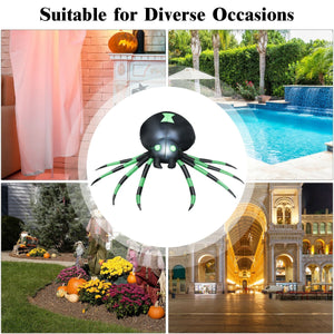 6 Feet Halloween Inflatable Blow-Up Spider — view 7