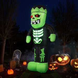 8.4 Feet Tall Halloween Inflatable Decoration Blow up Frankenstein Decoration — view 1