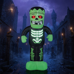 8.4 Feet Tall Halloween Inflatable Decoration Blow up Frankenstein Decoration — view 5