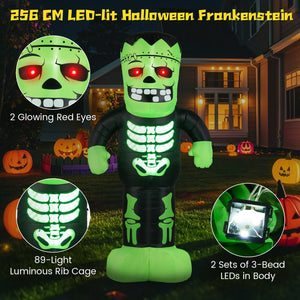 8.4 Feet Tall Halloween Inflatable Decoration Blow up Frankenstein Decoration — view 7
