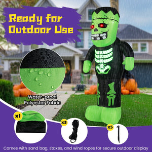 8.4 Feet Tall Halloween Inflatable Decoration Blow up Frankenstein Decoration — view 8