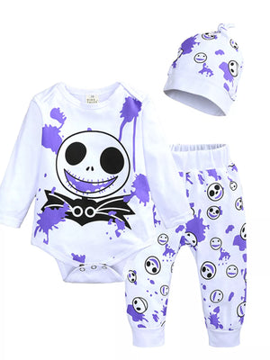 Children's Halloween Bodysuit and Pants Set with Hat — view 1