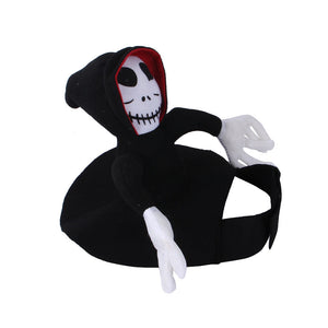 Funny Pet Decoration Dress Up Pet Cosplay Clothes Spider Pumpkin Vest — view 10