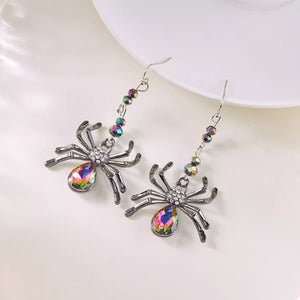 Halloween Spider Dangle Earrings — view 5