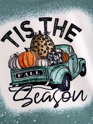 Fall Thanksgiving Halloween 3 pieces Short sleeve O-neck T-shirt — view 5