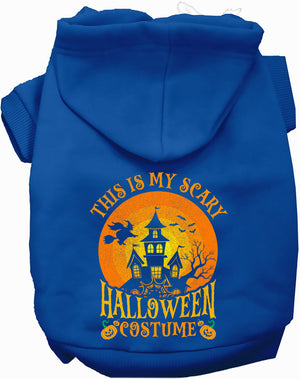 Scary Halloween Costume Pet Hoodie — view 3
