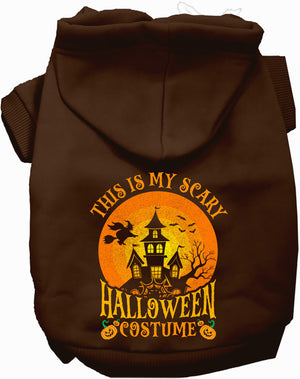 Scary Halloween Costume Pet Hoodie — view 5
