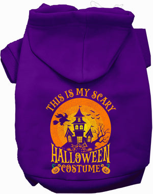 Scary Halloween Costume Pet Hoodie — view 10