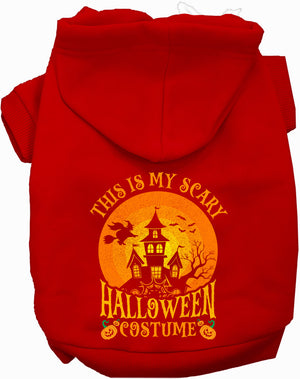 Scary Halloween Costume Pet Hoodie — view 11