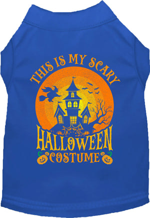 Scary Halloween Costume Pet Shirt — view 10