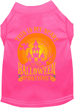 Scary Halloween Costume Pet Shirt — view 9
