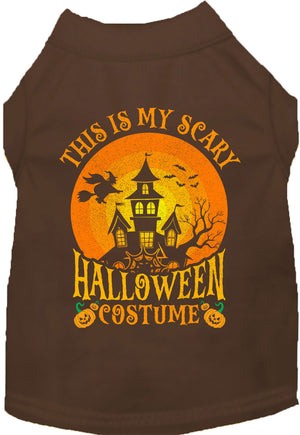 Scary Halloween Costume Pet Shirt — view 8