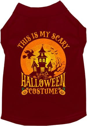 Scary Halloween Costume Pet Shirt — view 4