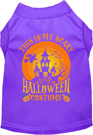 Scary Halloween Costume Pet Shirt — view 11