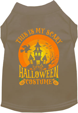 Scary Halloween Costume Pet Shirt — view 5