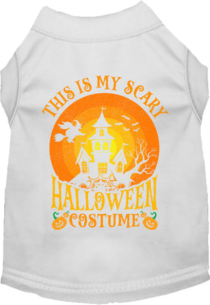 Scary Halloween Costume Pet Shirt — view 6