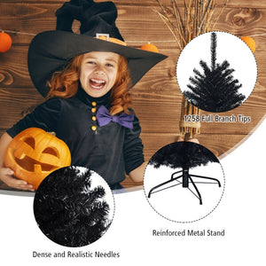 7.5 Feet Hinged Artificial Halloween Christmas Tree — view 8
