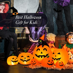 Halloween 7.5 Feet Inflatable Pumpkin Combo with Witch Black Cat — view 8