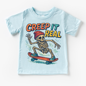 Creep It Real Skeleton Halloween Shirt - Halloween Tee — view 6