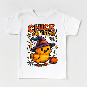 Chick Or Treat Chicken Halloween Shirt - Halloween Tee — view 2