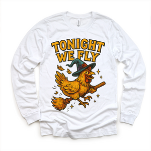 Tonight We Fly Witch Halloween Shirt - Halloween Tee — view 6