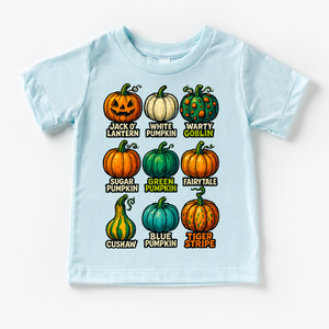Types Of Pumpkins Fall Halloween Shirt - Pumpkin Tee — view 4