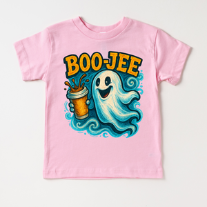 Boo-Jee Ghost Coffee Halloween Shirt - Halloween Tee — view 3