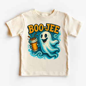 Boo-Jee Ghost Coffee Halloween Shirt - Halloween Tee — view 4