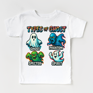 Types Of Ghost Halloween Shirt - Halloween Tee — view 2