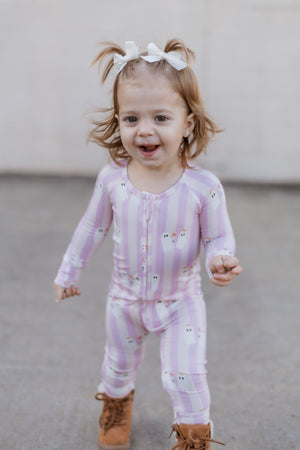Be My Boo Halloween Bamboo Zippy Pajamas — view 6
