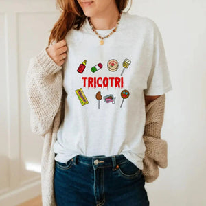 Camiseta "Tricotri" - Camiseta de Halloween en Español, Regalo Lindo de Noche de Brujas — view 1