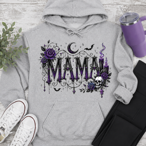 Mama Purple Halloween Graphic Apparel — view 4