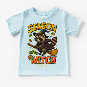 Season Of The Witch Raccoon Shirt - Halloween Tee — view 5