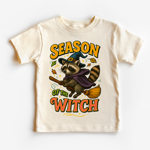Season Of The Witch Raccoon Shirt - Halloween Tee — view 1