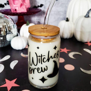 Halloween Vinyl Iced Coffee Cup — view 7