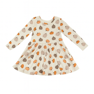Pumpkins Beige (Bodysuit Dress) — view 4