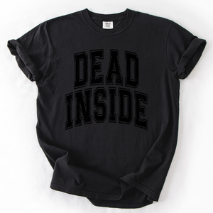 Dead Inside Mood Halloween Vibes Spooky Season Edition Premium Comfort Colors Tee — view 6