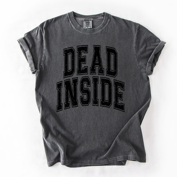 Dead Inside Mood Halloween Vibes Spooky Season Edition Premium Comfort Colors Tee