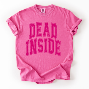 Dead Inside Mood Halloween Vibes Spooky Season Edition Premium Comfort Colors Tee — view 7